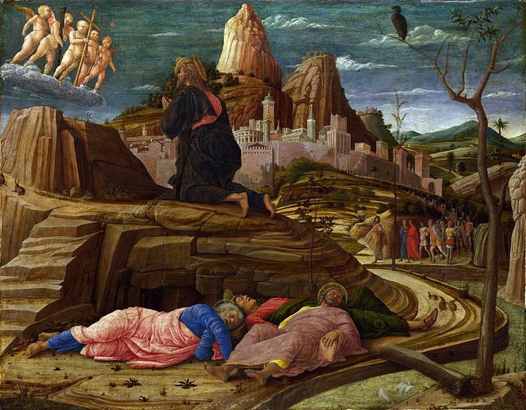 Andrea Mantegna Agony in the Garden (mk08) France oil painting art